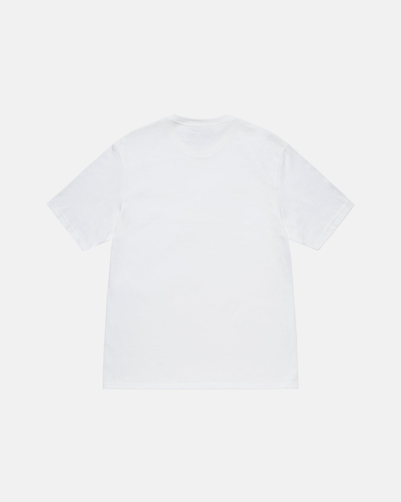 Stüssy Stussy Lucha Tee Short Sleeve T-Shirt White | XKO-301659