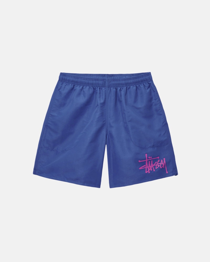 Stüssy Water Short Big Basic Swim Bottom Royal | KJY-645097