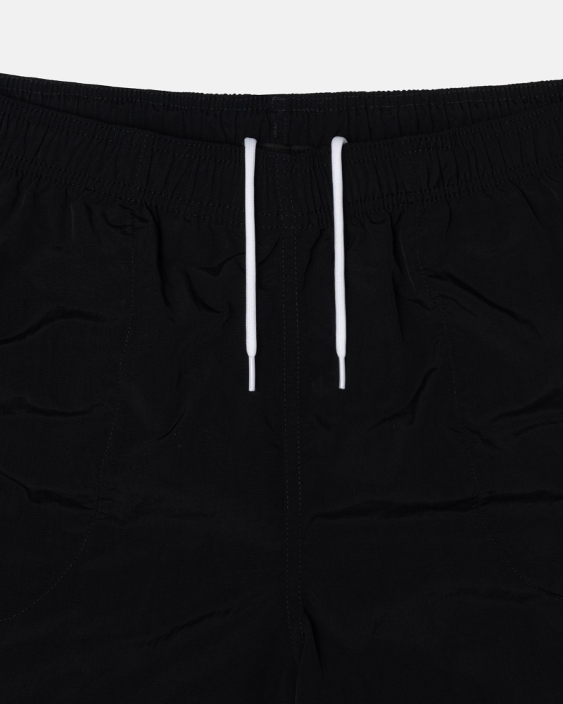 Stüssy Water Short Big Basic Swim Bottom Black | WLS-410367