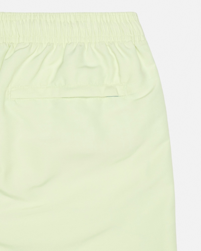 Stüssy Water Short Big Basic Swim Bottom Pistachio | DXI-702561