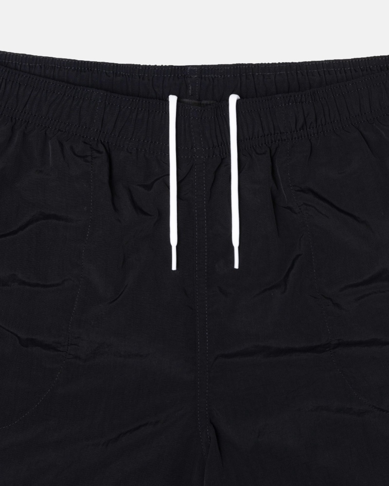 Stüssy Water Short Stock Swim Bottom Black | YDR-396207