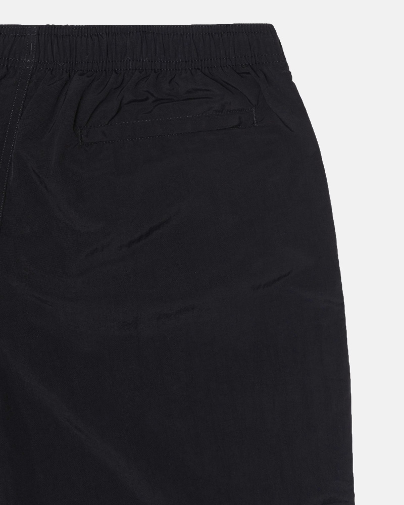 Stüssy Water Short Stock Swim Bottom Black | YDR-396207