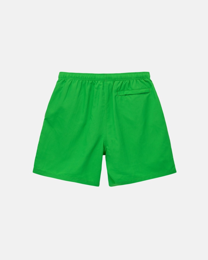 Stüssy Water Short Stock Swim Bottom Classic Green | FAK-729436