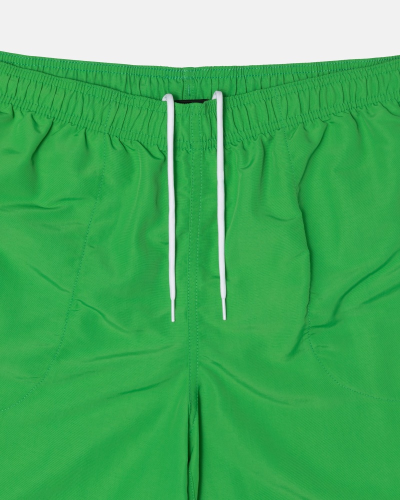 Stüssy Water Short Stock Swim Bottom Classic Green | FAK-729436