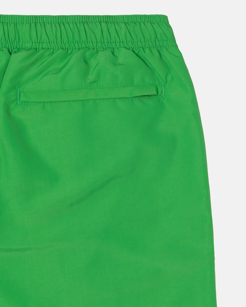 Stüssy Water Short Stock Swim Bottom Classic Green | FAK-729436