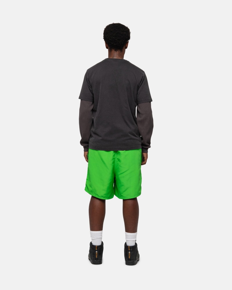 Stüssy Water Short Stock Swim Bottom Classic Green | FAK-729436