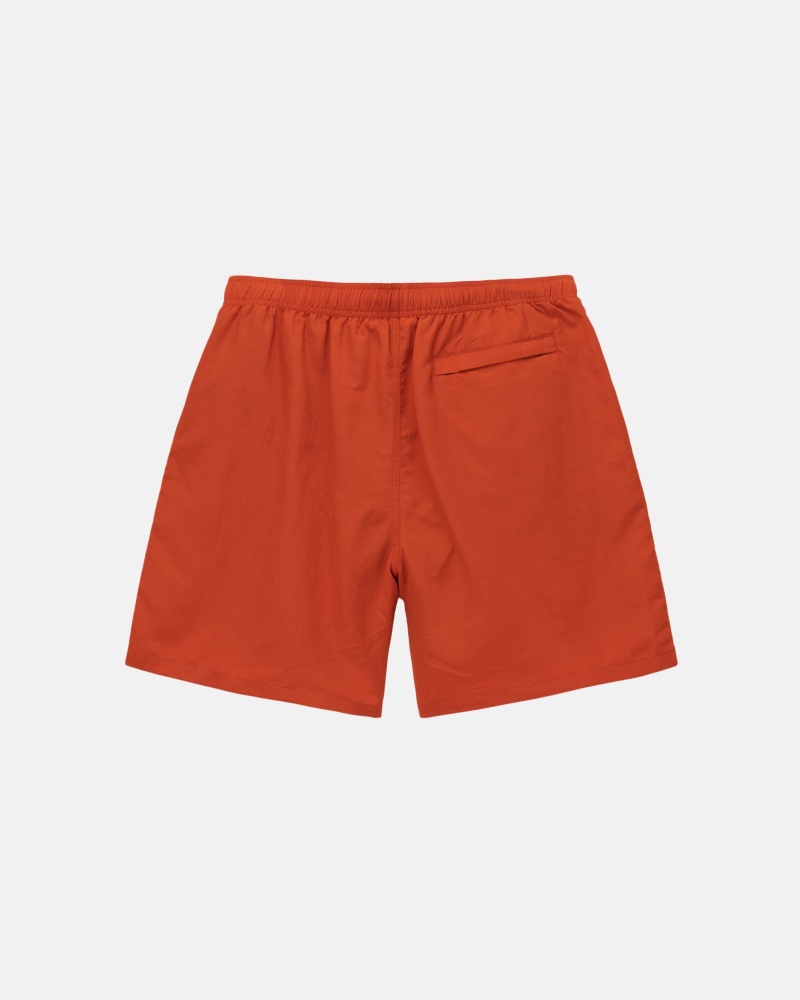 Stüssy Water Short Stock Swim Bottom Clay | GXY-607539