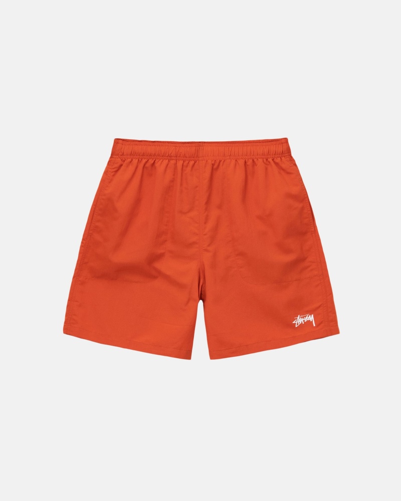 Stüssy Water Short Stock Swim Bottom Clay | GXY-607539