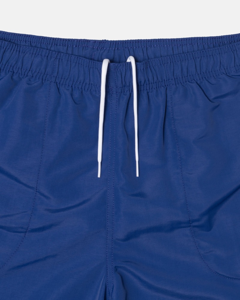 Stüssy Water Short Stock Swim Bottom Cobalt | KVM-492867