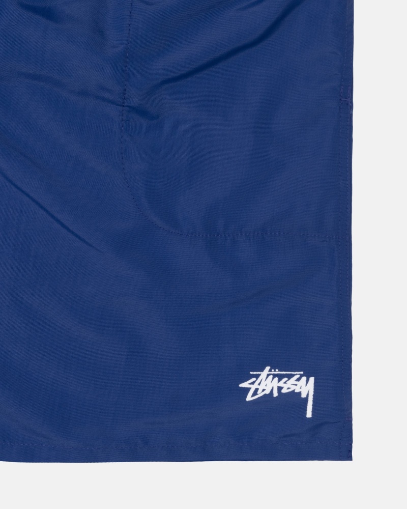 Stüssy Water Short Stock Swim Bottom Cobalt | KVM-492867