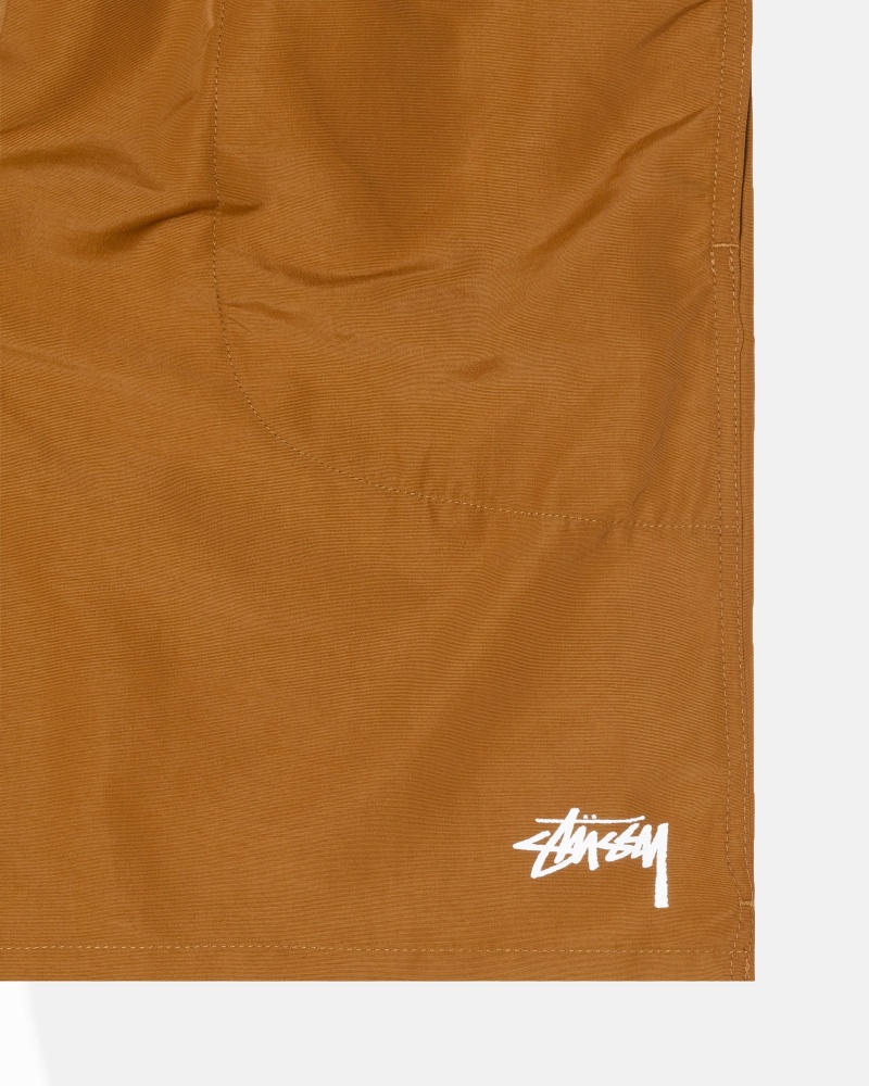 Stüssy Water Short Stock Swim Bottom Coyote | WAD-514368