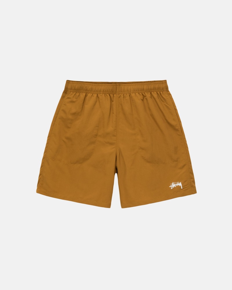 Stüssy Water Short Stock Swim Bottom Coyote | WAD-514368