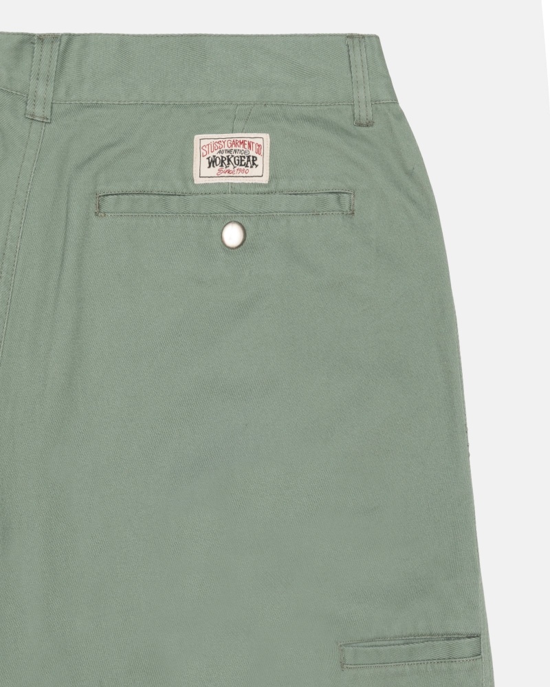 Stüssy Workgear Trouser Twill Pants Fatigue | CTM-904672