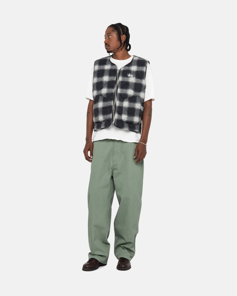 Stüssy Workgear Trouser Twill Pants Fatigue | CTM-904672