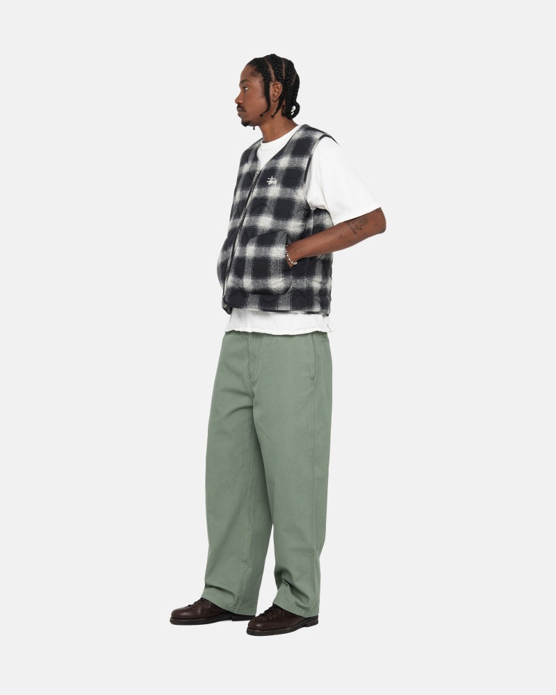 Stüssy Workgear Trouser Twill Pants Fatigue | CTM-904672