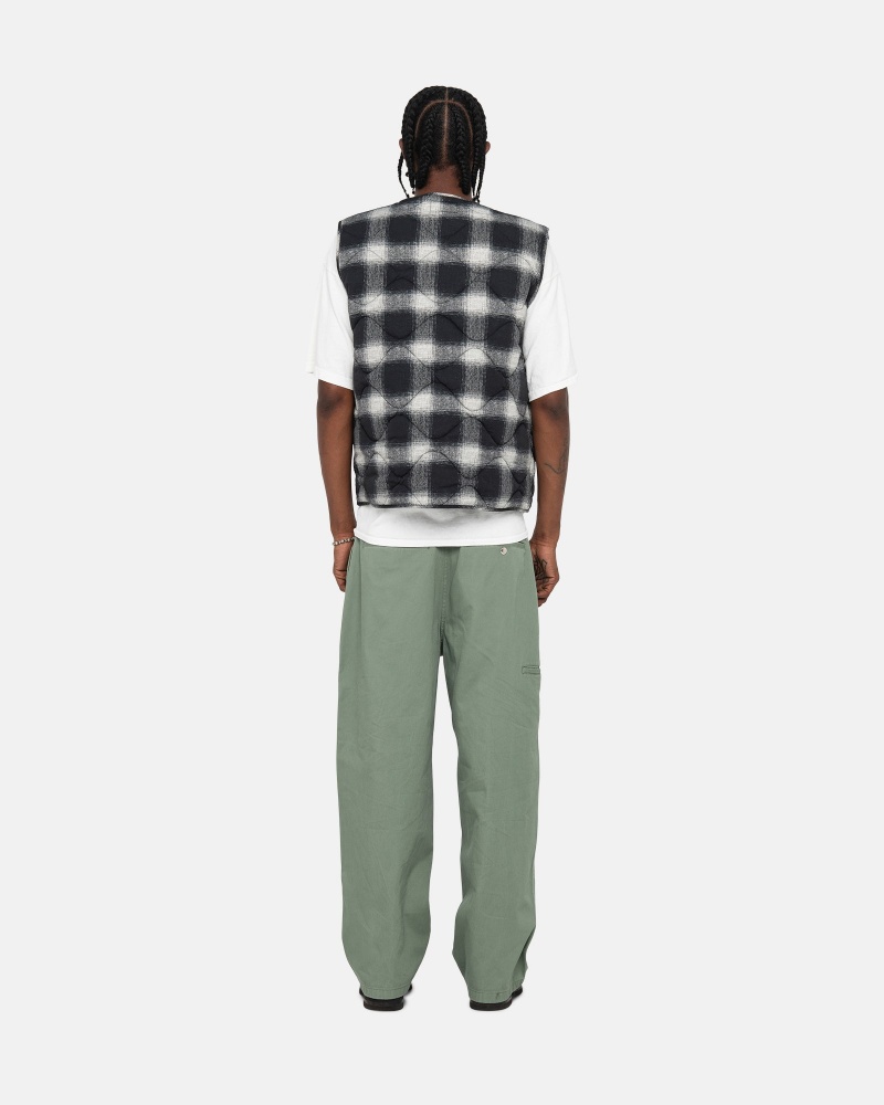 Stüssy Workgear Trouser Twill Pants Fatigue | CTM-904672