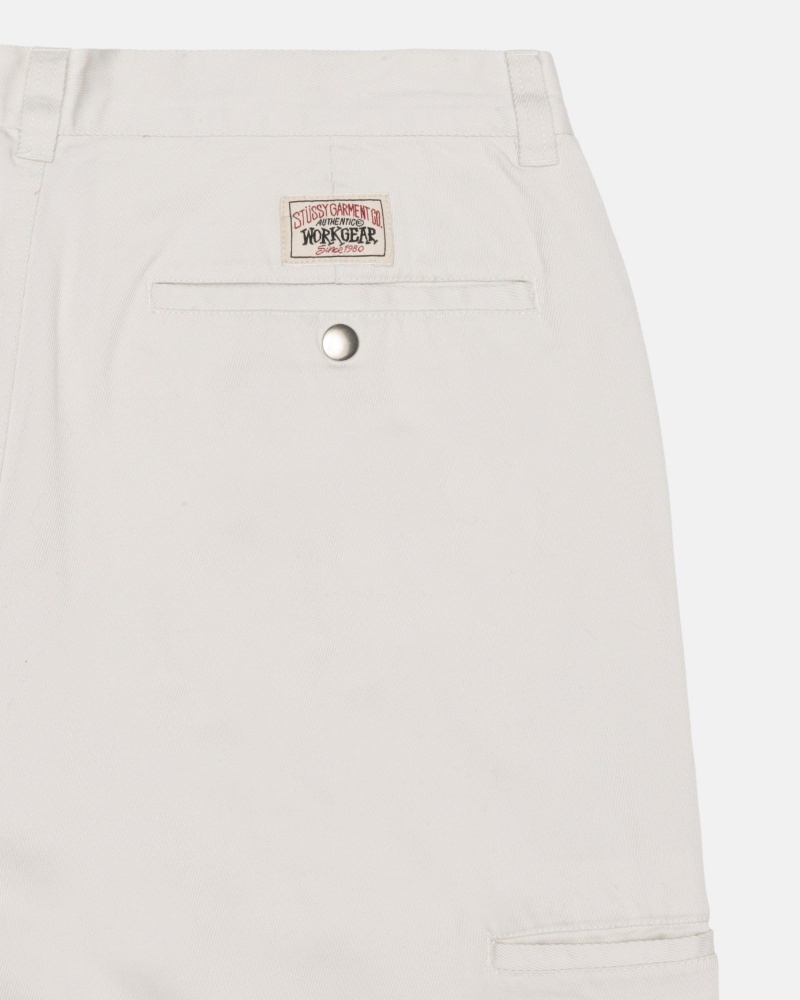 Stüssy Workgear Trouser Twill Pants Putty | XCN-765329