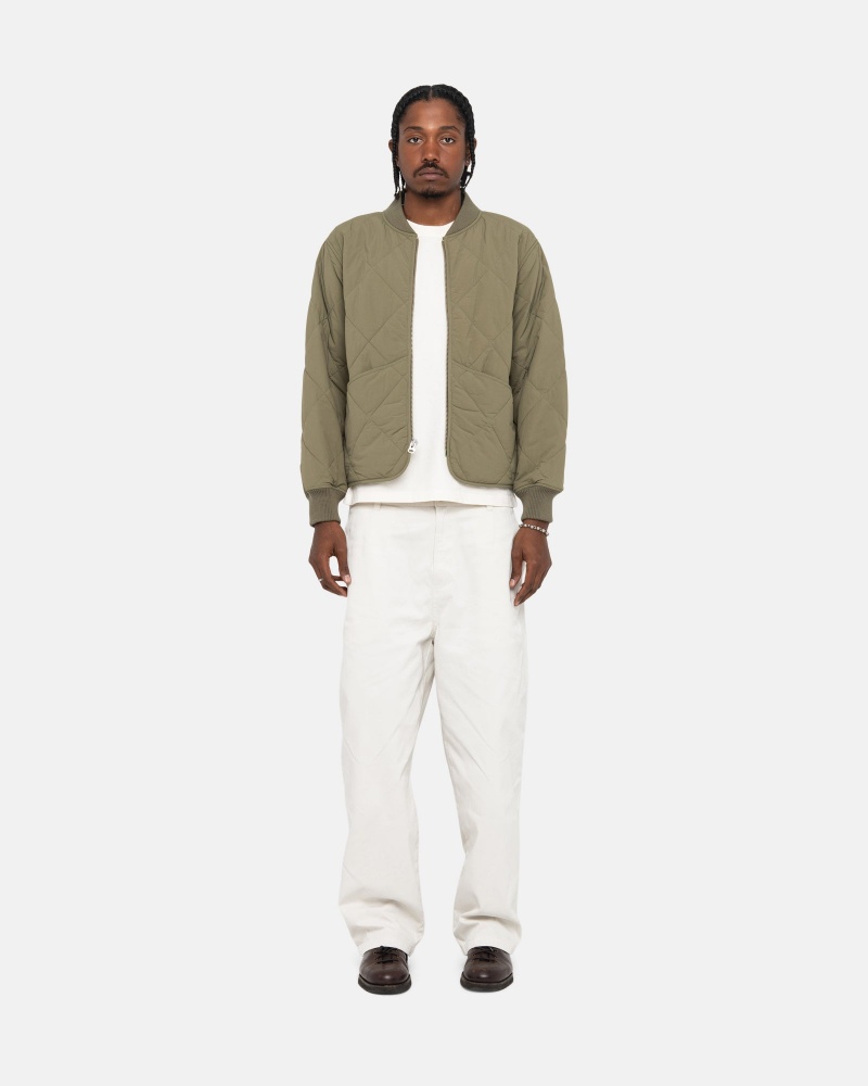 Stüssy Workgear Trouser Twill Pants Putty | XCN-765329