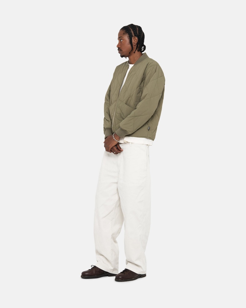 Stüssy Workgear Trouser Twill Pants Putty | XCN-765329