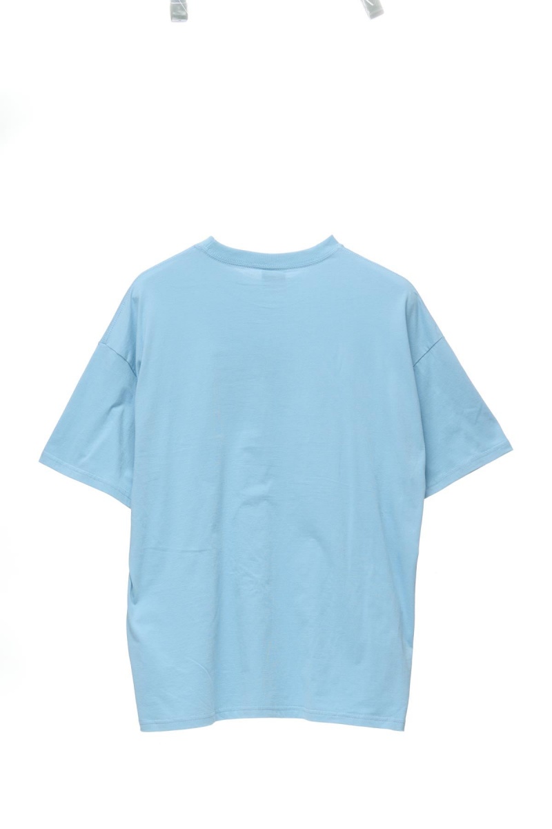 Stüssy World League Relaxed Tee Tees Steel Blue | DZO-615809